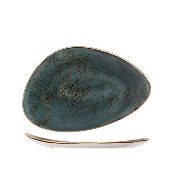 Steelite Craft Blue Düz Tabak 37,5 cm 11300501 - 1