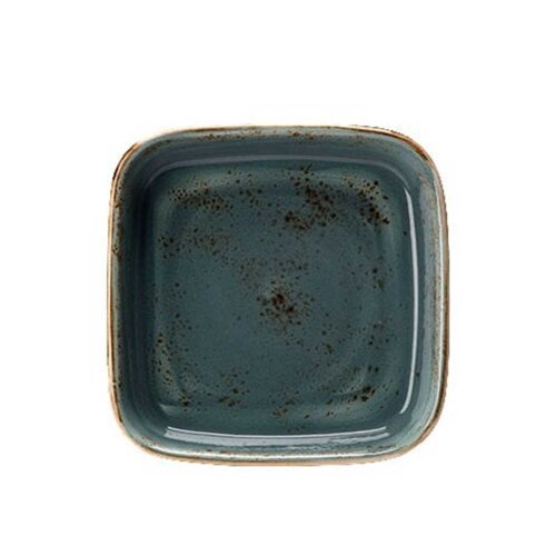  Steelite Craft Blue Köşeli Düz Tabak 25,5 cm 11300329 - 2