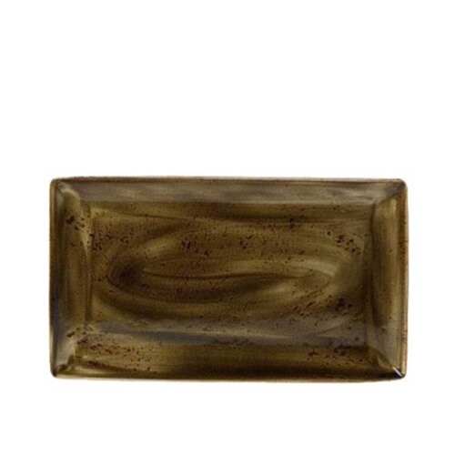 Steelite Craft Brown Dikdörtgen Tepsi 33X19 cm 11320556 - STEELİTE