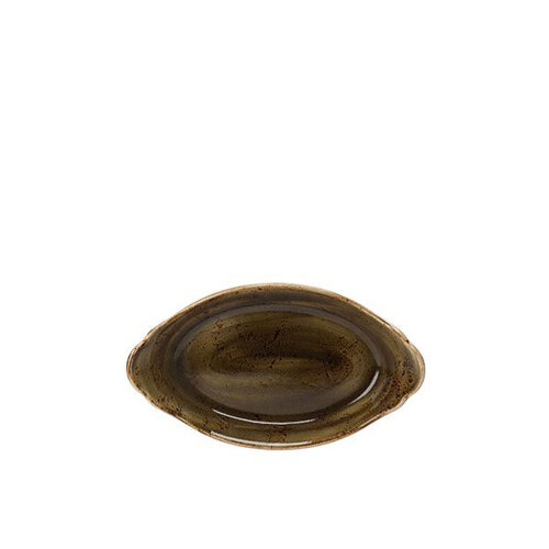 Steelite Craft Brown Oval Fırın Kabı 30,5X17cm 11320320 - STEELİTE