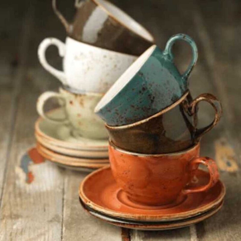 Steelite Craft Green Çay Fincanı 22.75 cl 11310189 - 2