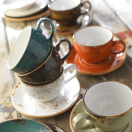 Steelite Craft Green Çay Fincanı 22.75 cl 11310189 - 3