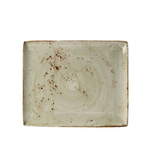 Steelite Craft Green Dikdörtgen Tabak 33X27cm 11310551 - STEELİTE