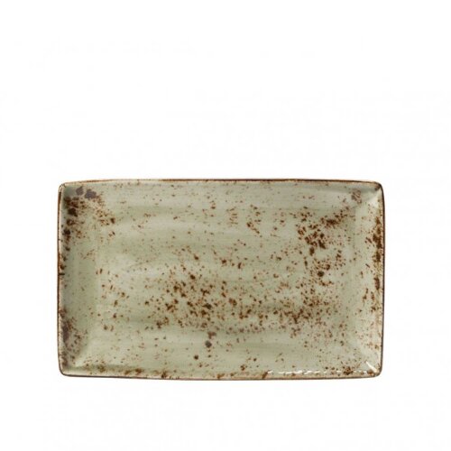 Steelite Craft Green Rectangular Green Plate 27X16 11310550 - STEELİTE