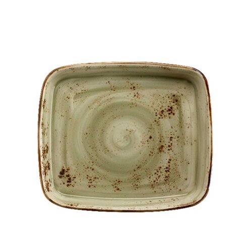 Steelite Craft Green Roaster L/S 35.5X30.5cm 11310331 - STEELİTE