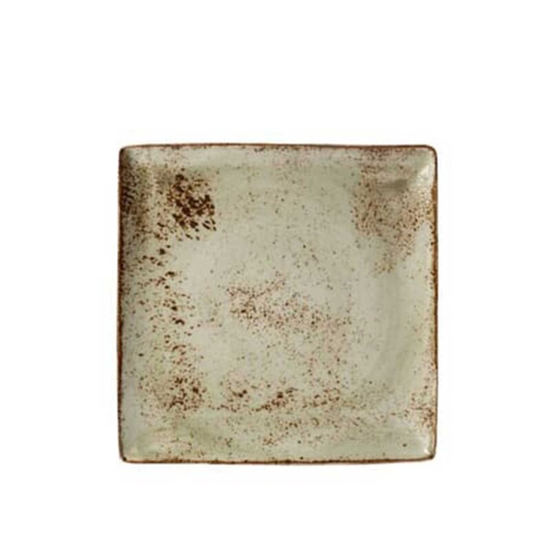 Steelite Craft Green Kare Tabak 27 x 27 cm 11310553 - 1