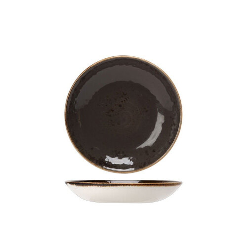 Steelite Craft Grey Şekilli Çukur Tabak 13 Cm 11540571 - STEELİTE