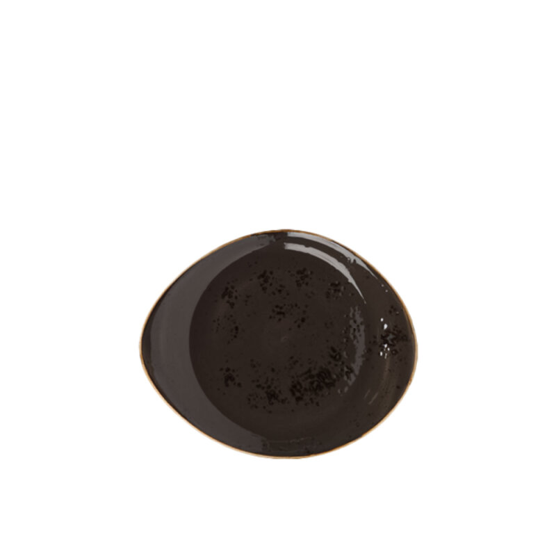 Steelite Craft Grey Şekilli Düz Tabak 15,5 Cm 11540522 - 1