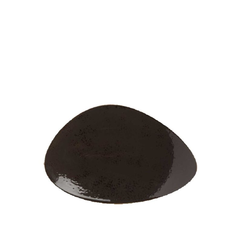 Steelite Craft Grey Şekilli Düz Tabak 37,5 cm 11540501 - 1