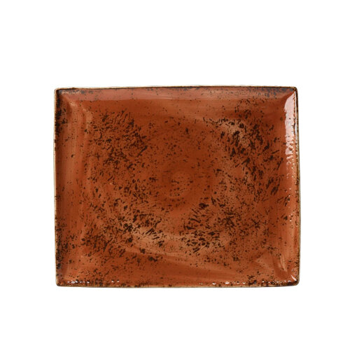 Steelite Craft Terracotta Dikdörtgen Sunum Tabak 33X27 11330551 - STEELİTE
