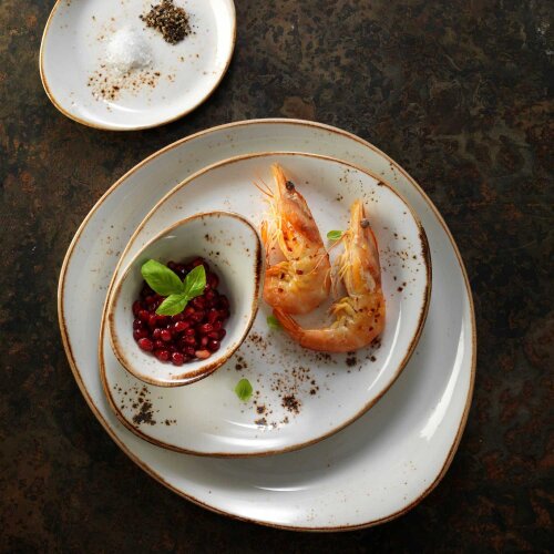 Steelite Craft Whıte Şekilli Tabak 25 cm 11550521 - 2