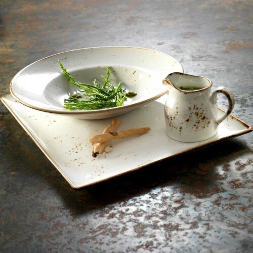 Steelite Craft Whıte Square One 27 X 27cm 11550553 - 2