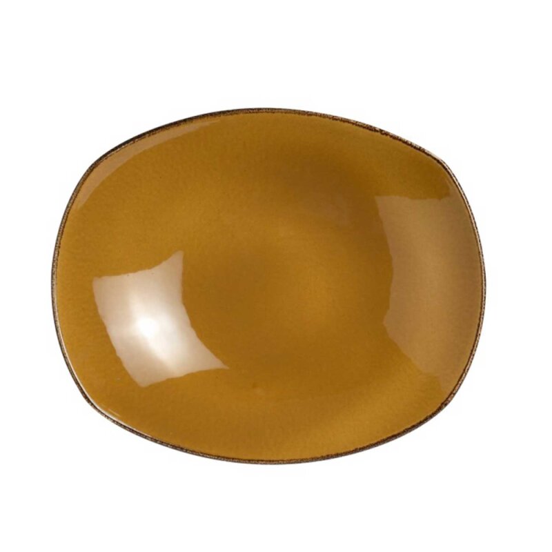 Steelite Terramesa Hardal Renk Çukur Tabak 25,50 cm 11210586 - 1