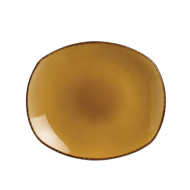 Steelite Terramesa Hardal Renk Düz Tabak 25,50 cm 11210580 - 1