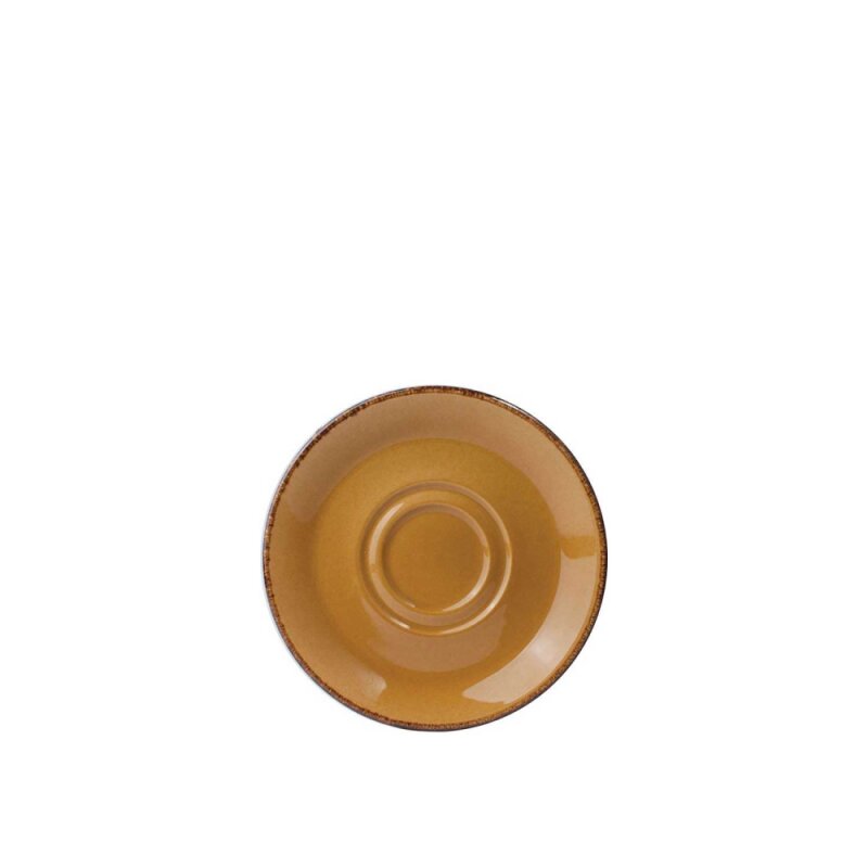 Steelite Terramesa Hardal Renk Fincan Tabak 14,50 cm 11210158 - 1