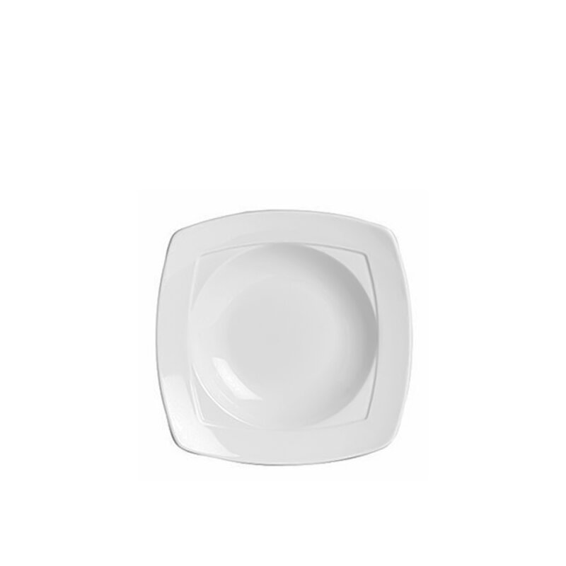 Steelite Harmony Kare Çukur Tabak 23X23 Cm 11010415 - 1