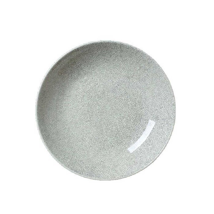 Steelite Ink Crackle Gri Coupe Kase 25,25cm 17610569 - 1