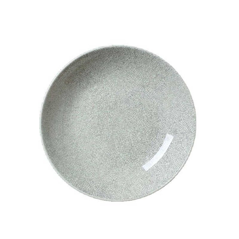 Steelite Ink Crackle Gri Coupe Kase 25,25cm 17610569 - 1