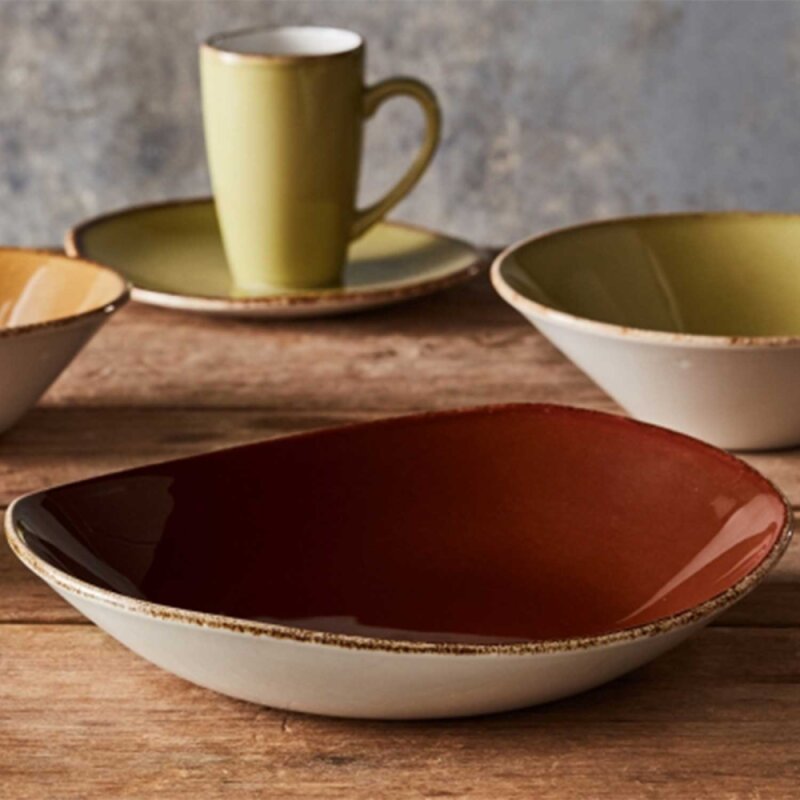 Steelite Terramesa Kahve Renk Düz Tabak 20,25 cm 11230581 - 2