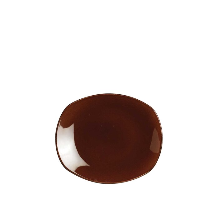 Steelite Terramesa Kahve Renk Düz Tabak 25,50 cm 11230580 - 1