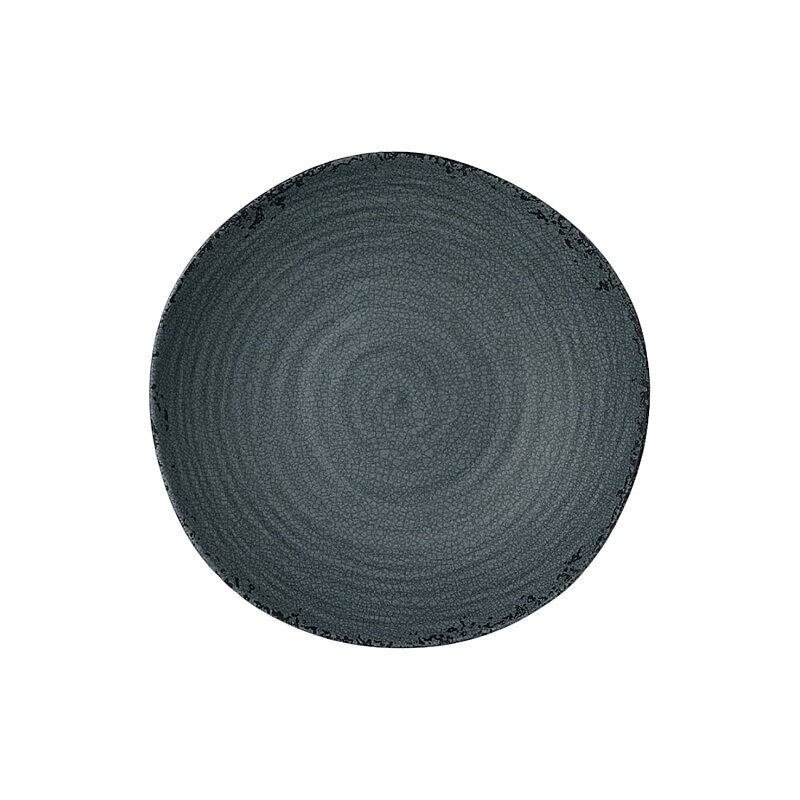 Steelite Melam. Pompeıı Slate Med. Shallow Round B - 1
