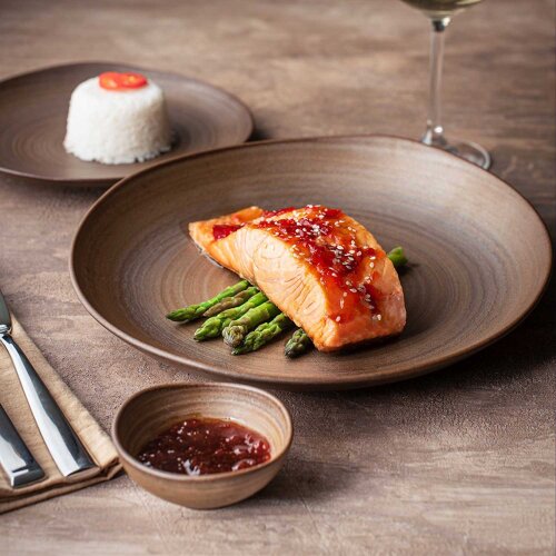 Steelite Patina Bronze Sunum Tabak 30 cm 6965E6154 - 2