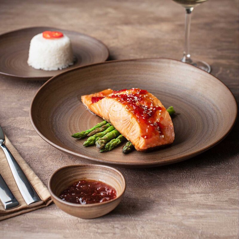 Steelite Patina Bronze Sunum Tabak 30 cm 6965E6154 - 2