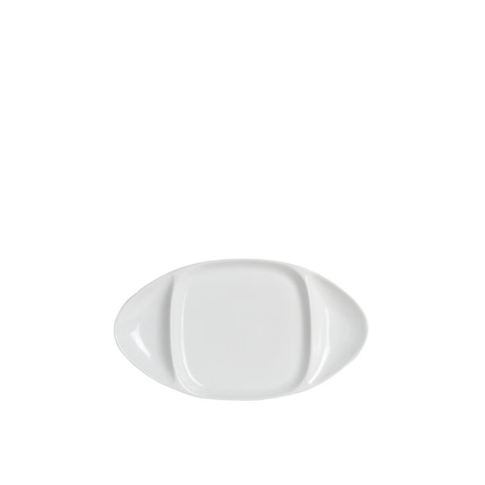 Steelite Patra Oval Bölmeli Kase 35.5X20Cm 6302P300 - 1