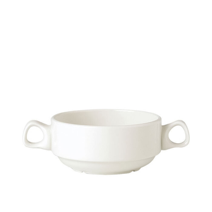 Steelite Plain Ivory Çorba Kase Kulalık Kulp.28,5 1500A119 - 1