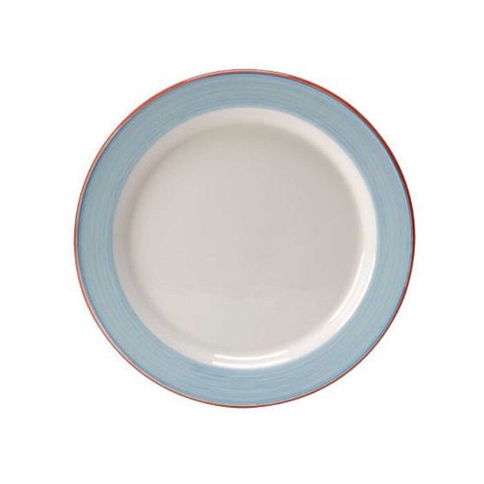 Steelite Rio Blue Plate Slımlıne 27cm 10 5/8 15310209 - 1