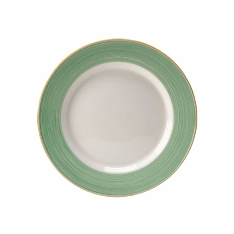 Steelite Rio Green Plate Düz Tabak 25,5 cm 15290210 - 1