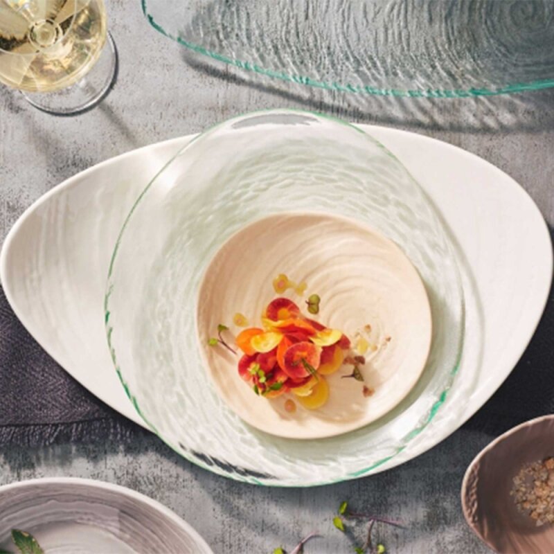 Steelite Scape Whıte Plate 37,5 cm 1401X0060 - 2