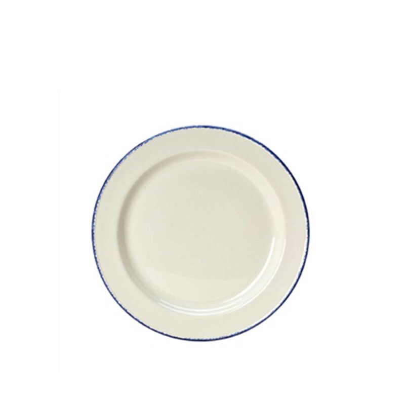 Steelite Blue Dapple Düz Tabak 27 cm 17100209 - 1