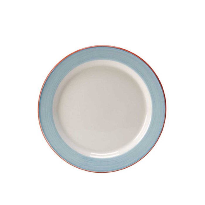 Steelite Rio Blue Düz Tabak 23 cm 15310211 - 1