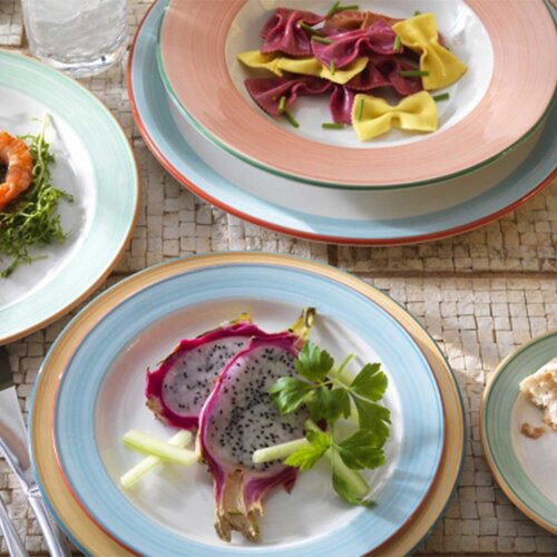 Steelite Rio Blue Düz Tabak 23 cm 15310211 - 2