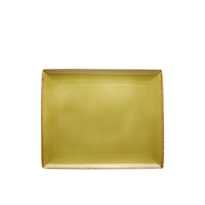 Steelite Terramesa Olive Dikdörtgen Tb.33X27 cm 11220551 - 1