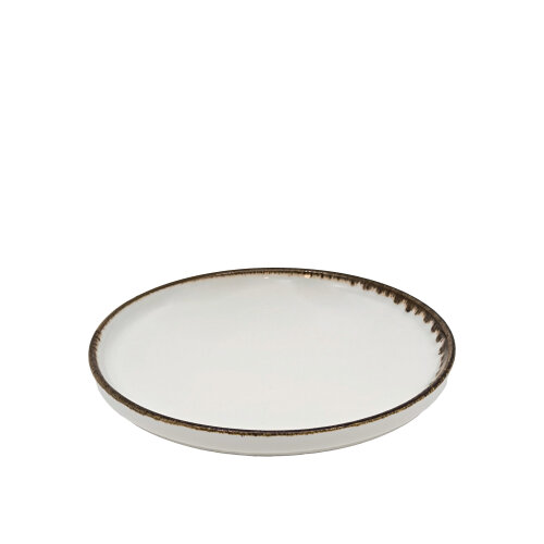 Zest Porcelain Step 27 cm Düz Tabak -Chocolate - ZEST PORCELAIN