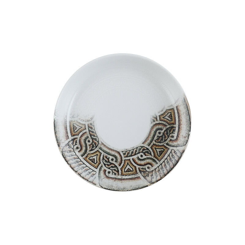 Zest Porcelain Step Çukur Tabak 20 cm-Elbe - 1