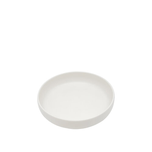 Tulu Porselen Step Çukur Tabak 20 cm Saten Beyaz STP20CKST01 - TULU PORSELEN