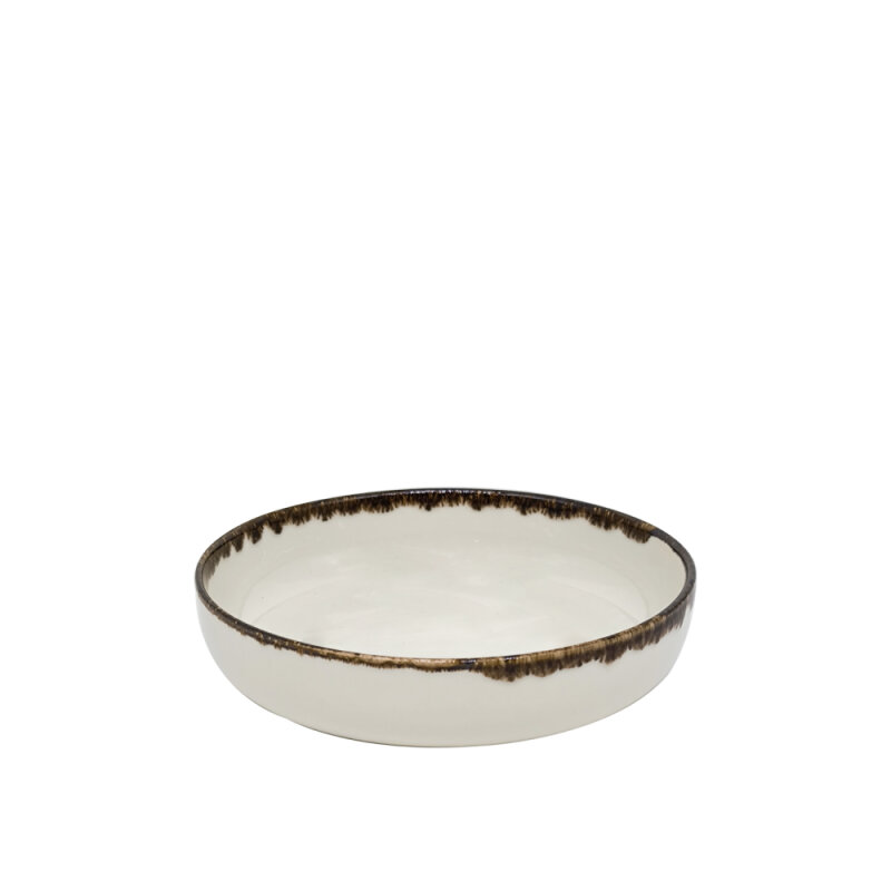 Zest Porcelain Step Çukur Tabak 20 cm Tabak Chocolate STP20CKCT47 - 1