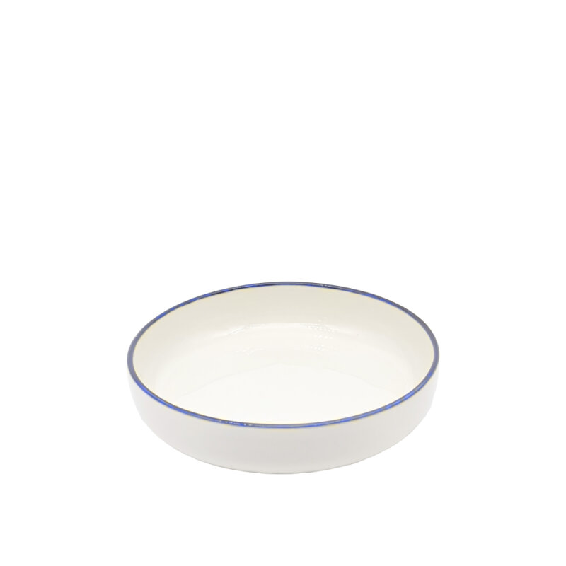 Zest Porcelain Step Çukur Tabak 20Cm -Riva Mavi - 1