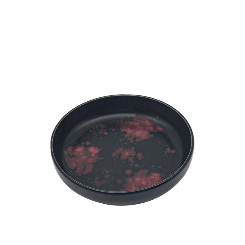 Zest Porcelain Step Çukur Tabak 20Cm-Oxy Red - 1