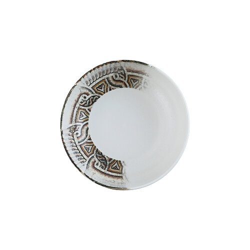 Zest Porcelain Step Çukur Tabak 24 cm-Elbe - ZEST PORCELAIN