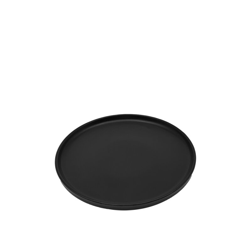 Tulu Porselen Step Düz Tabak 30 cm Saten 64 Siyah STP30TBST64 - 1