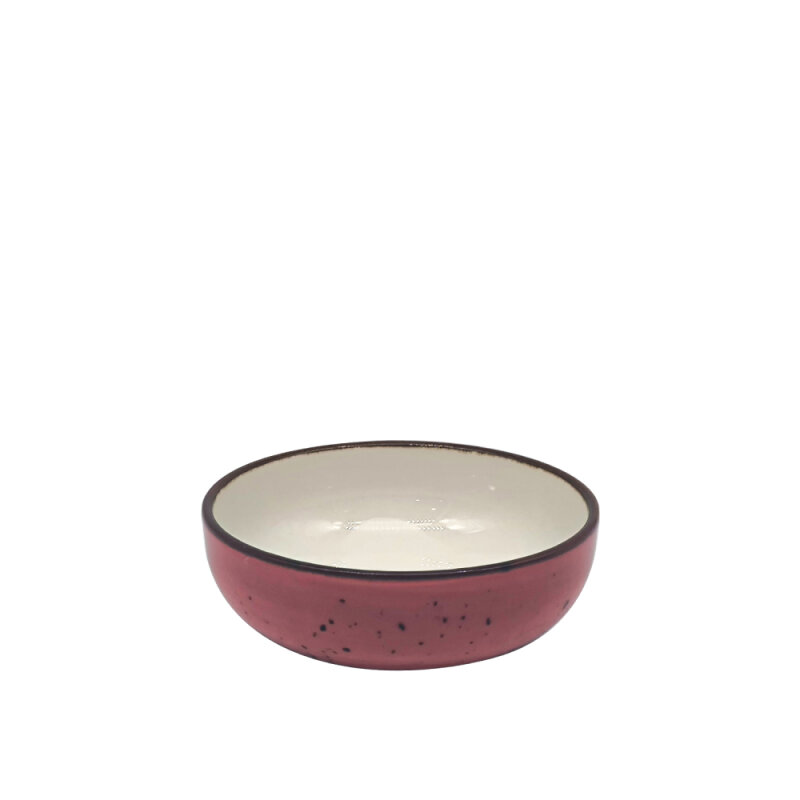 Tulu Porselen Step Kase 13 cm Reactıve 36 Kırmızı - 1