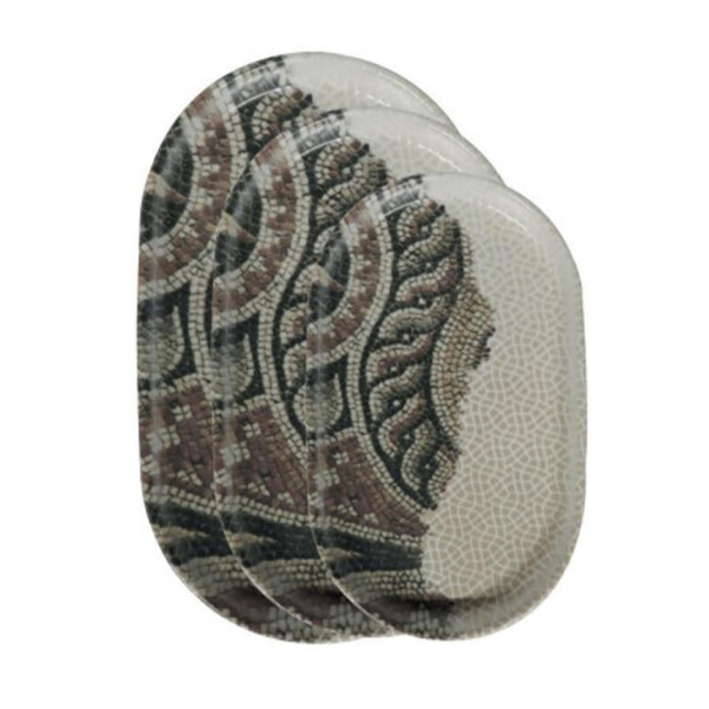 Zest Porcelain Step Kayık Tabak 20 X 12Cm-Tigris - 1