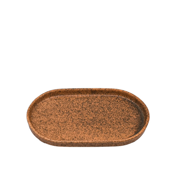 Tulu Porselen Step Kayık Tabak 20 X 12 cm Fh27 Kırmızı STP20KYFH27 - 1