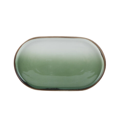 Zest Porcelain Step Kayık Tabak 25X15 Cm-Volta Çağla - ZEST PORCELAIN