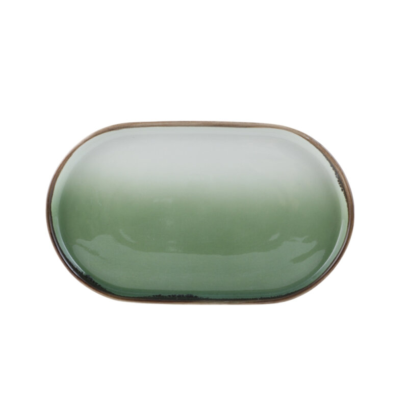 Zest Porcelain Step Kayık Tabak 25X15 Cm-Volta Çağla - 1