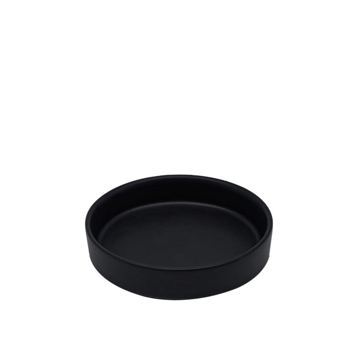 Tulu Porselen Step Sosluk 10 cm Saten 64 Siyah STP10SOST64 - 1